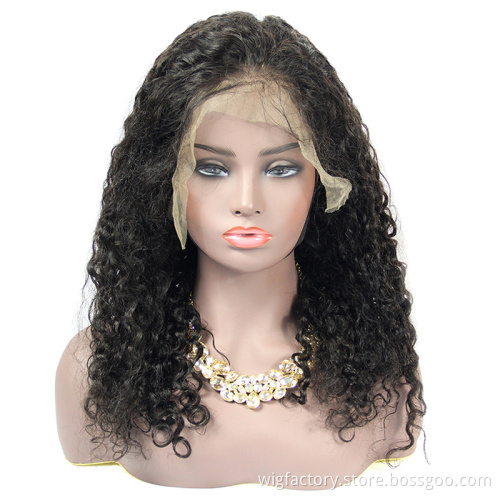 Wholesale Vendors Wigs For Black Women lace wig human hair unprocessed, 100% virgin malaysian curly hair wigs